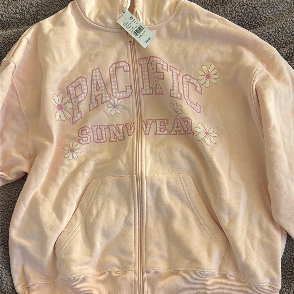 PacSun Pink Hoodie Jacket